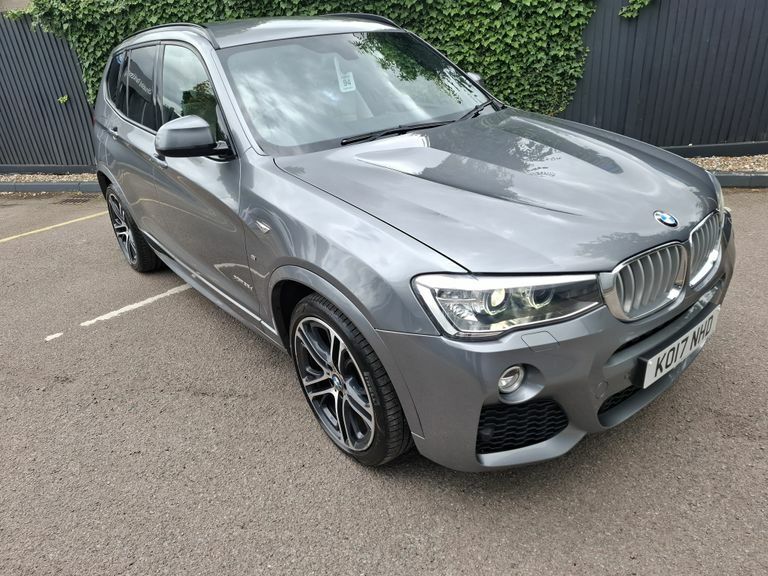 BMW X3 Xdrive35d M Sport Step Silver