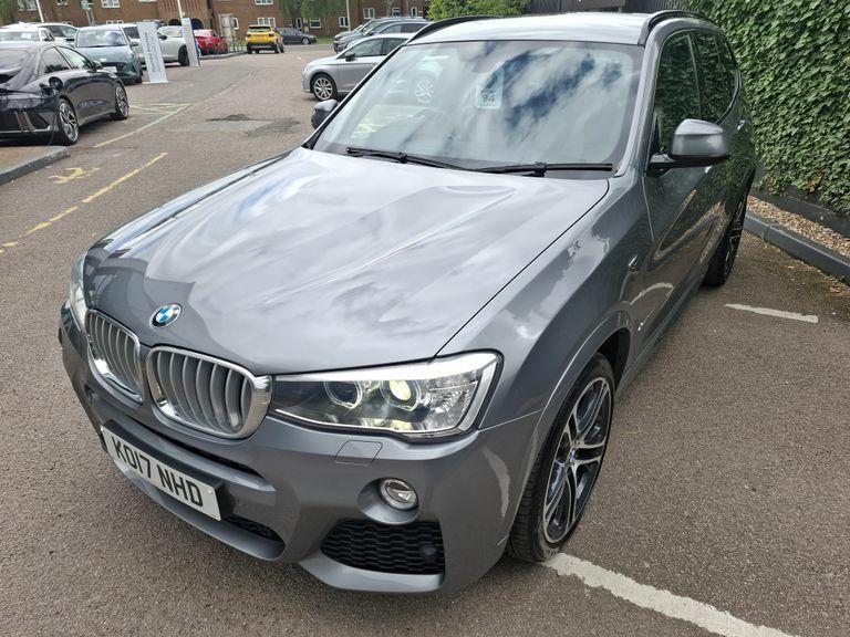 BMW X3 Xdrive35d M Sport Step Silver #6