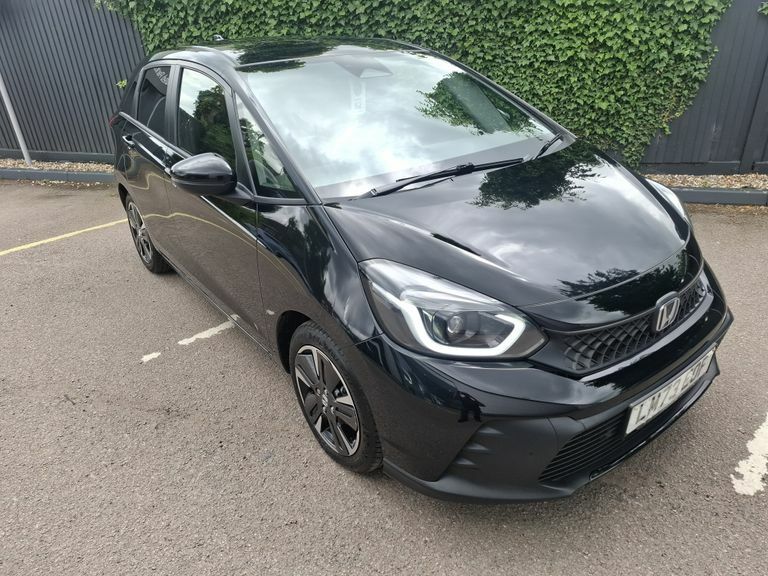 Honda Jazz 1.5 I-mmd Hybrid Advance Ecvt Black