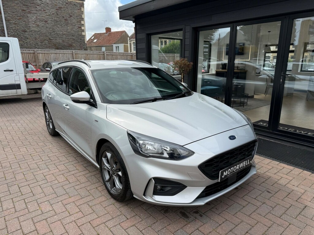 Ford Focus 1.0T Ecoboost St-line Euro 6 Ss YT69UVV Silver #3