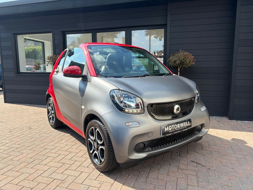 Smart Fortwo Cabrio 1.0 Prime Premium Cabriolet Twinamic Euro 6 Ss Grey #3
