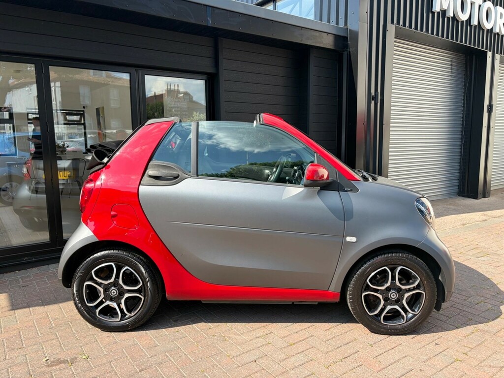 Smart Fortwo Cabrio 1.0 Prime Premium Cabriolet Twinamic Euro 6 Ss Grey #4