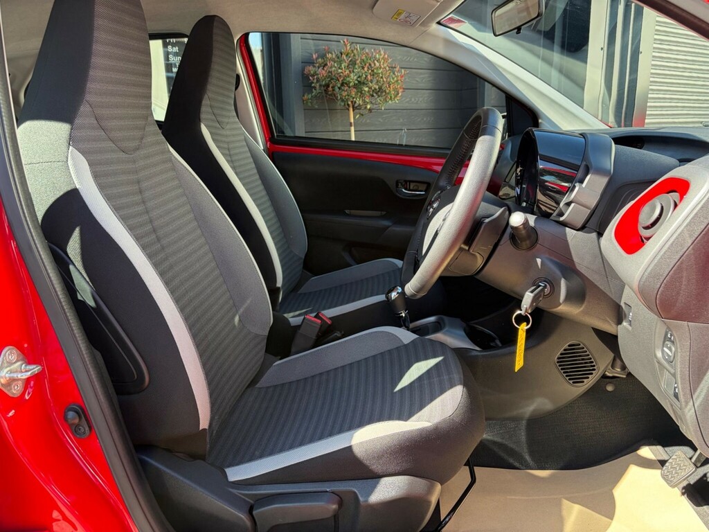 Toyota Aygo Hatchback Red #22