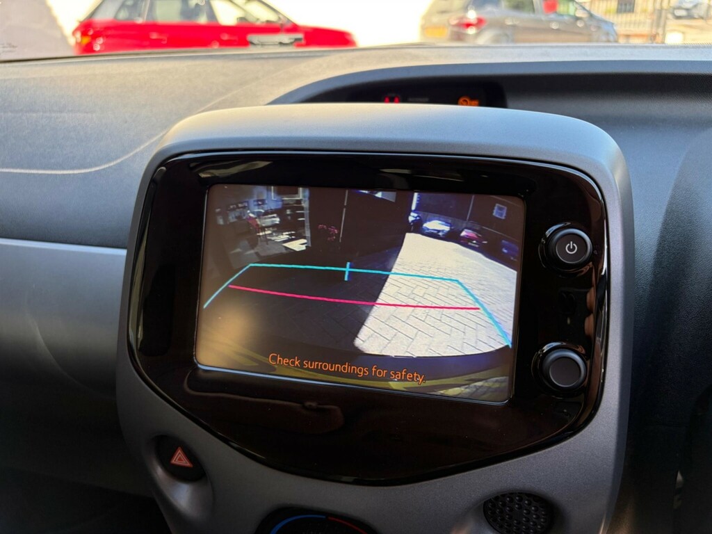 Toyota Aygo Hatchback Red #14
