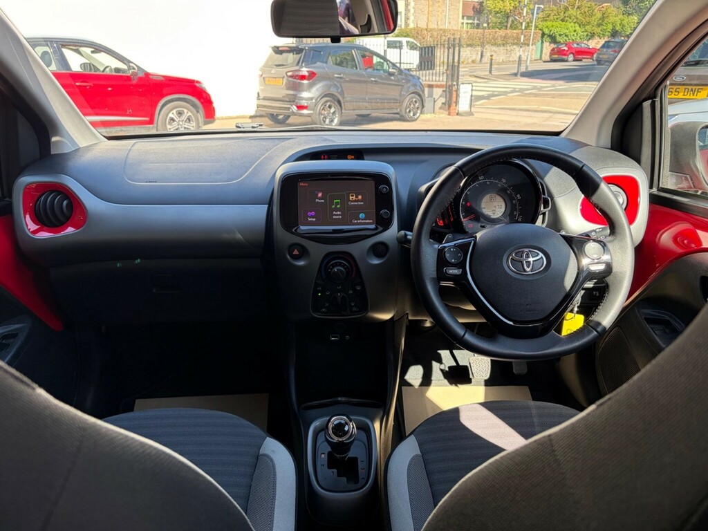 Toyota Aygo Hatchback Red #11