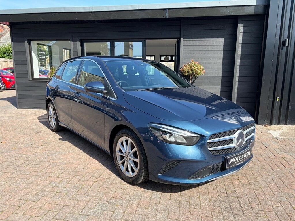 Mercedes-Benz B Class Mpv Blue #3
