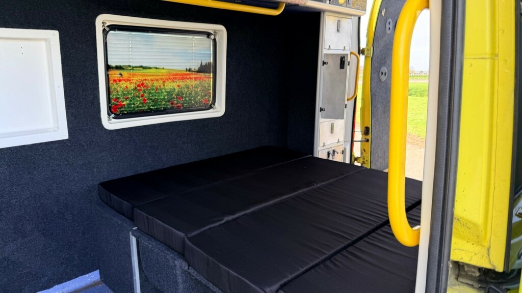 Fiat Ducato Motorhome Camper Conversion Ambulance Race Van Adv Yellow #4