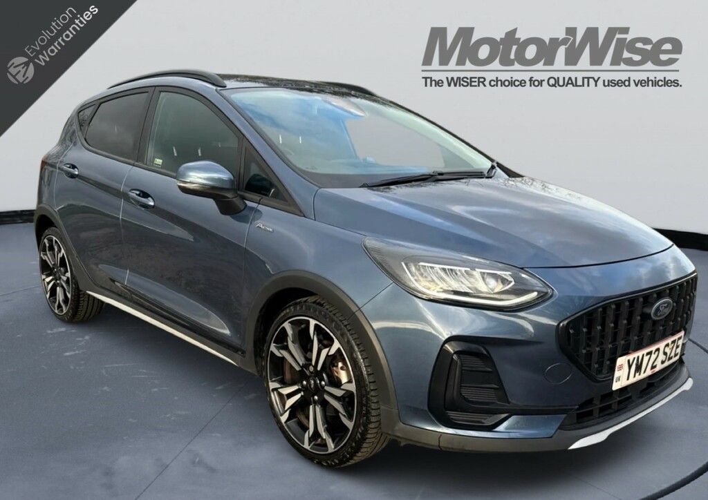 Ford Fiesta Ecoboost Hybrid Mhev 125 Active X Ed - Heated Blue