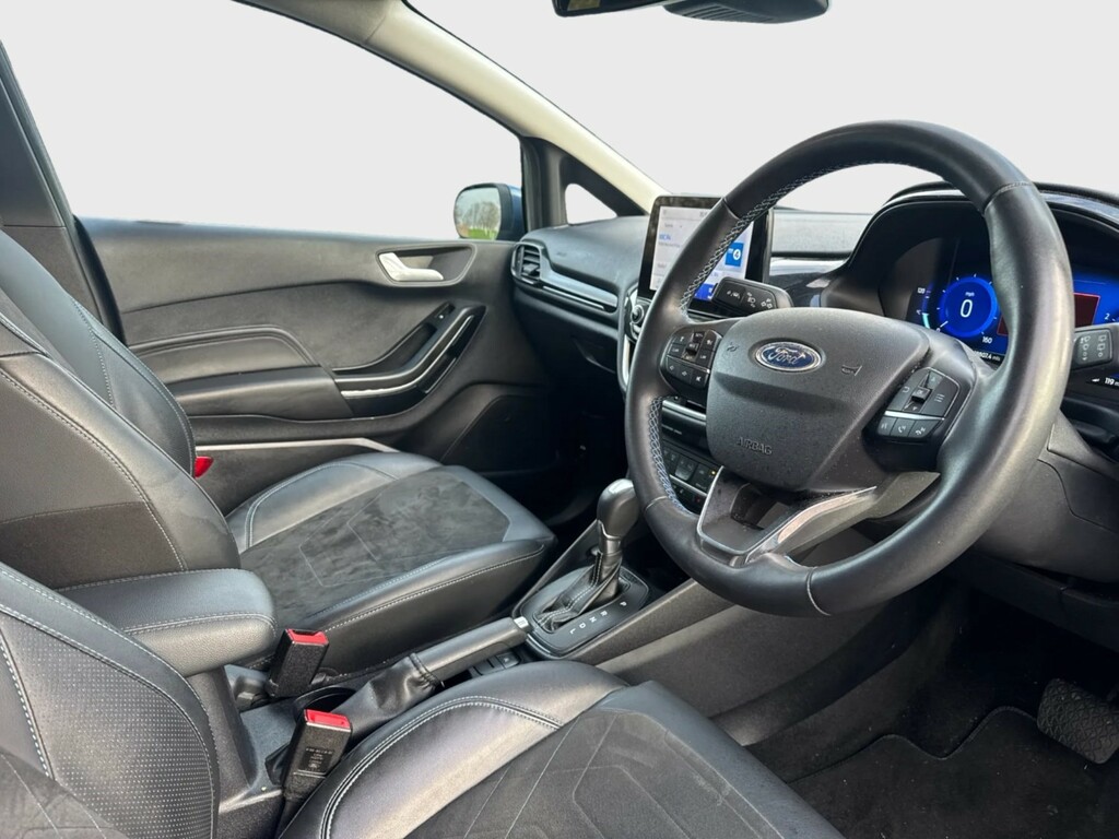 Ford Fiesta Ecoboost Hybrid Mhev 125 Active X Ed - Heated YM72SZE Blue #5