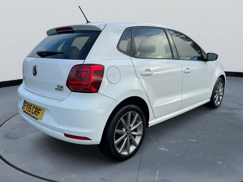 Volkswagen Polo Se Design - Bluetooth - Startstop Technology FY15CRF White #5