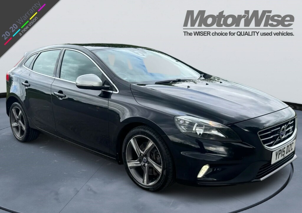 Volvo V40 D4 190 R Design Nav - Satnav - Bluetooth Black