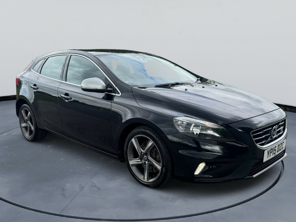 Volvo V40 D4 190 R Design Nav - Satnav - Bluetooth YP15DZC Black #4