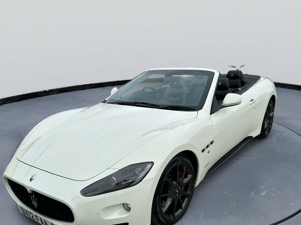 Maserati GranCabrio V8 Sport Mc Sport Shift Cabriolet 12 Months Warran White #6