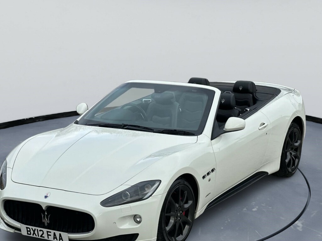 Maserati GranCabrio Convertible Black #17