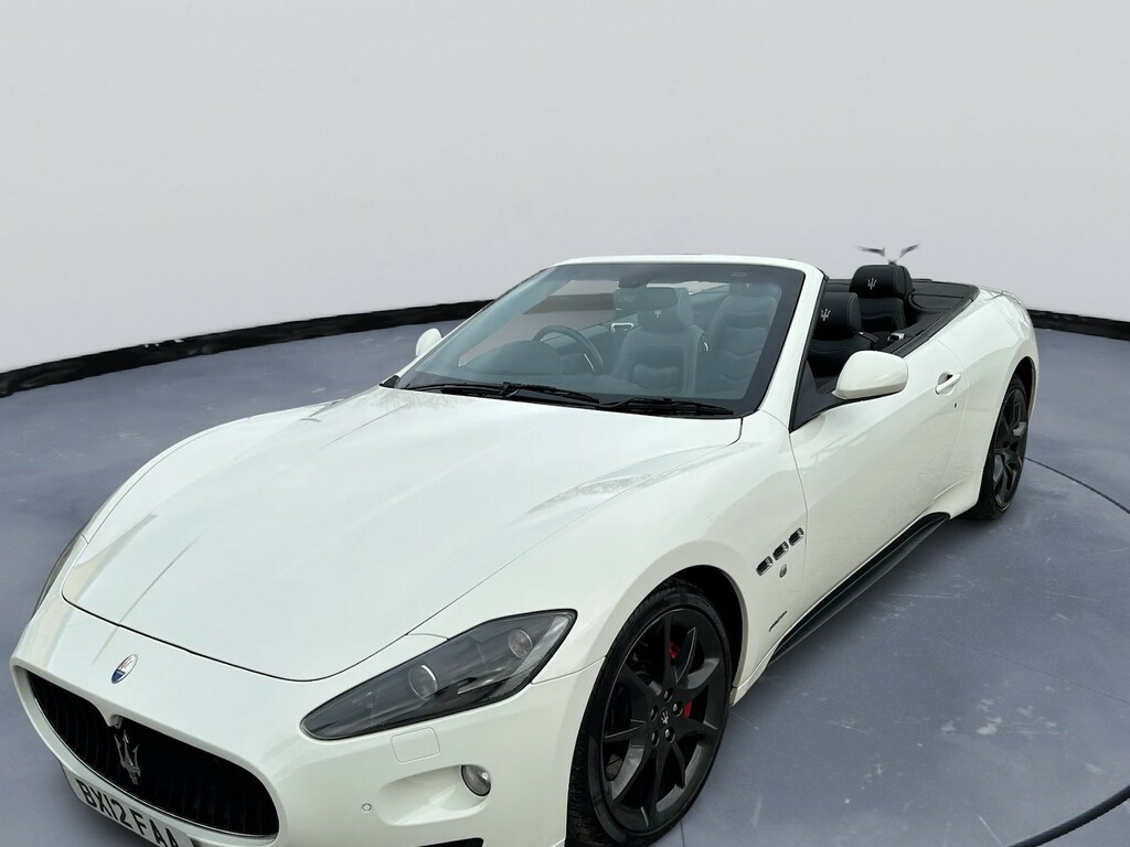 Maserati GranCabrio V8 Sport Mc Sport Shift Cabriolet 12 Months Warran White #6