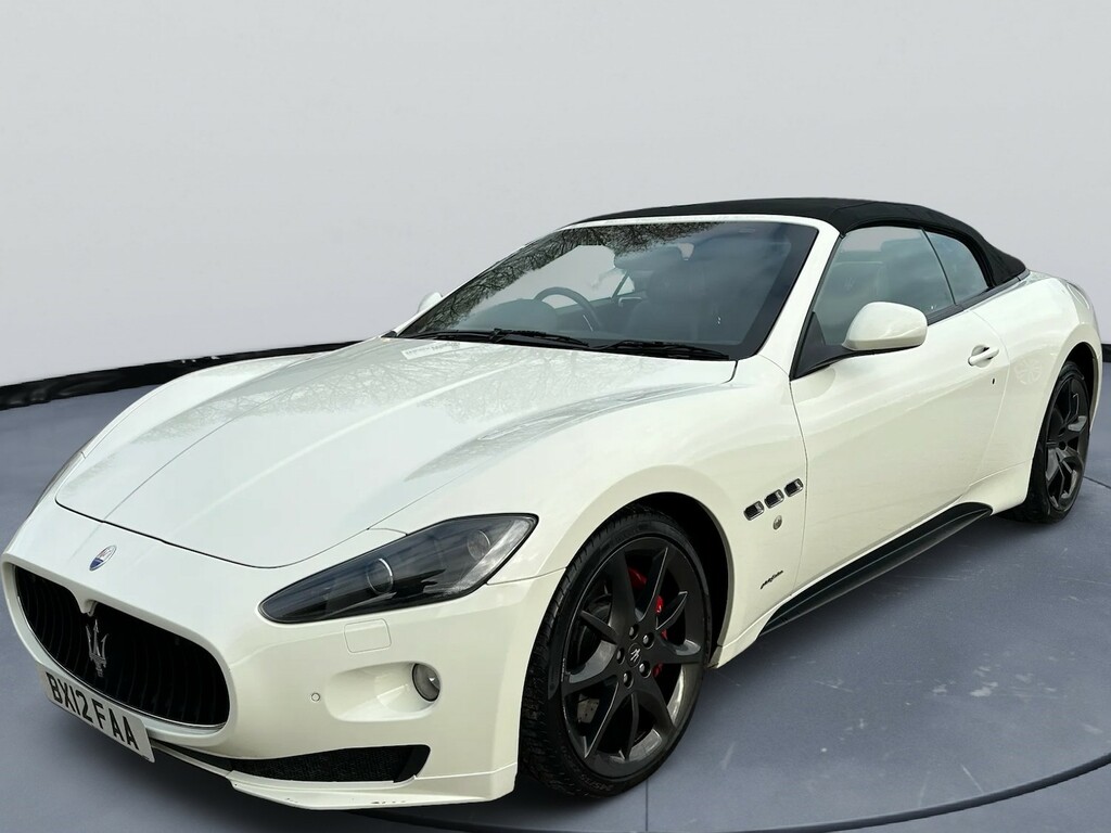 Maserati GranCabrio V8 Sport Mc Sport Shift Cabriolet 12 Months Warran White