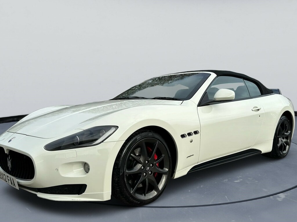 Maserati GranCabrio Convertible Black #20