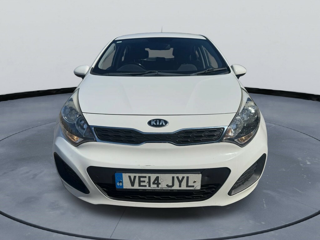 Kia RIO 1.25 Vr7 Great First Car Low Insurance Alt To Fies White #3
