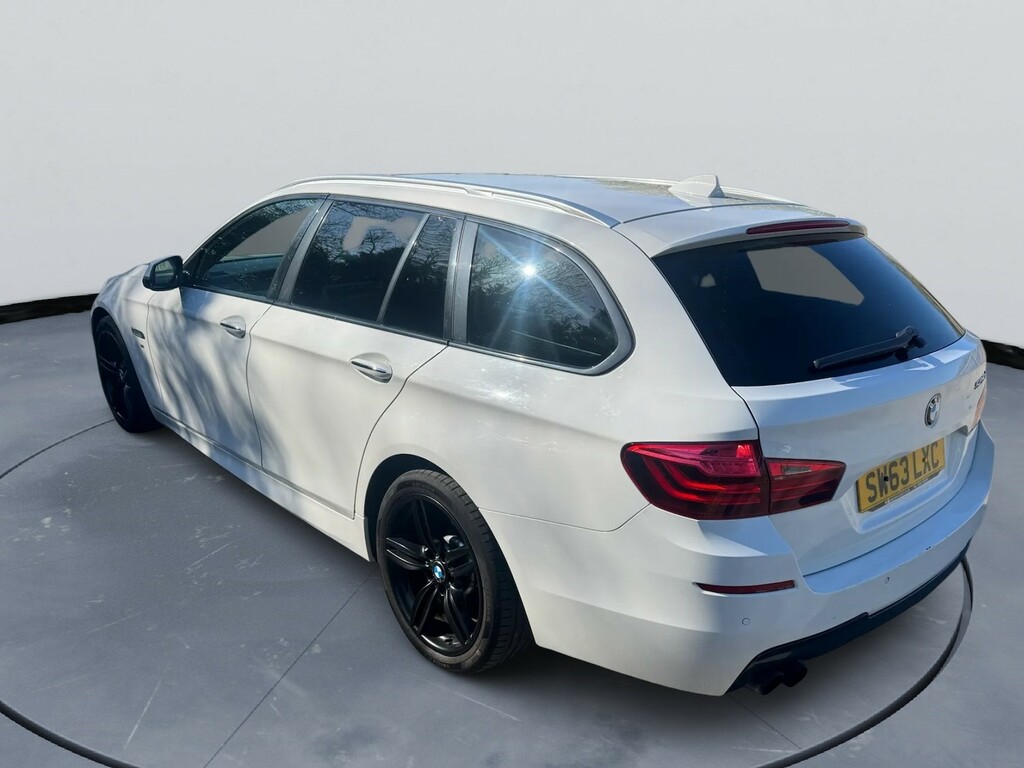 BMW 5 Series 520D Ed Efficientdynamics U4456 Blue #11