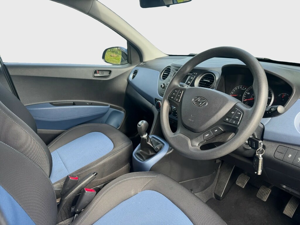 Hyundai I10 Hatchback Blue #4