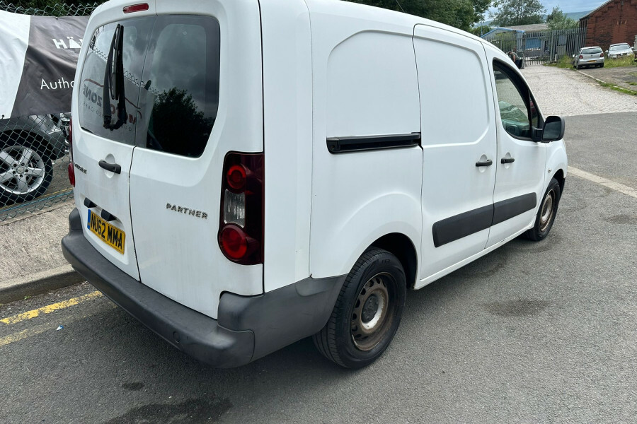 Peugeot Partner 1.6 Hdi 850 S 2012 White #8