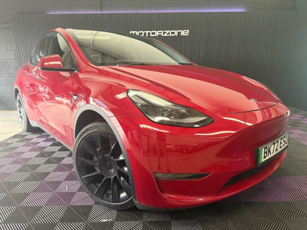 Tesla Model Y Dual Motor Long Range Suv 4Wde Red