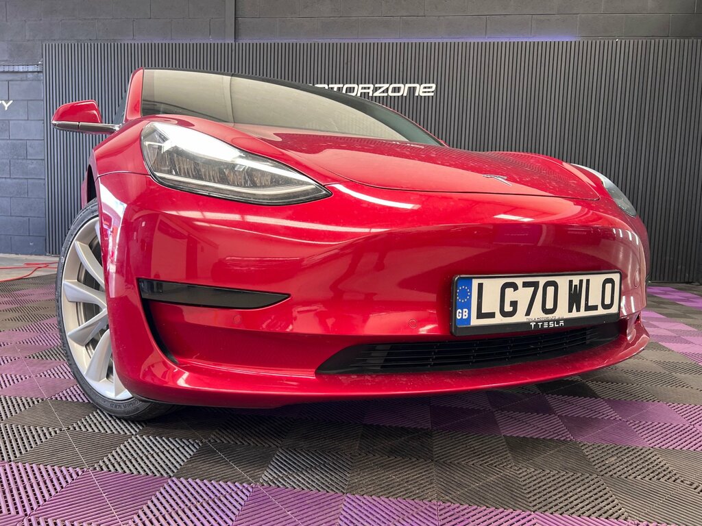 Tesla Model 3 Standard Range Plus Saloon Rwd LG70WLO Red #3