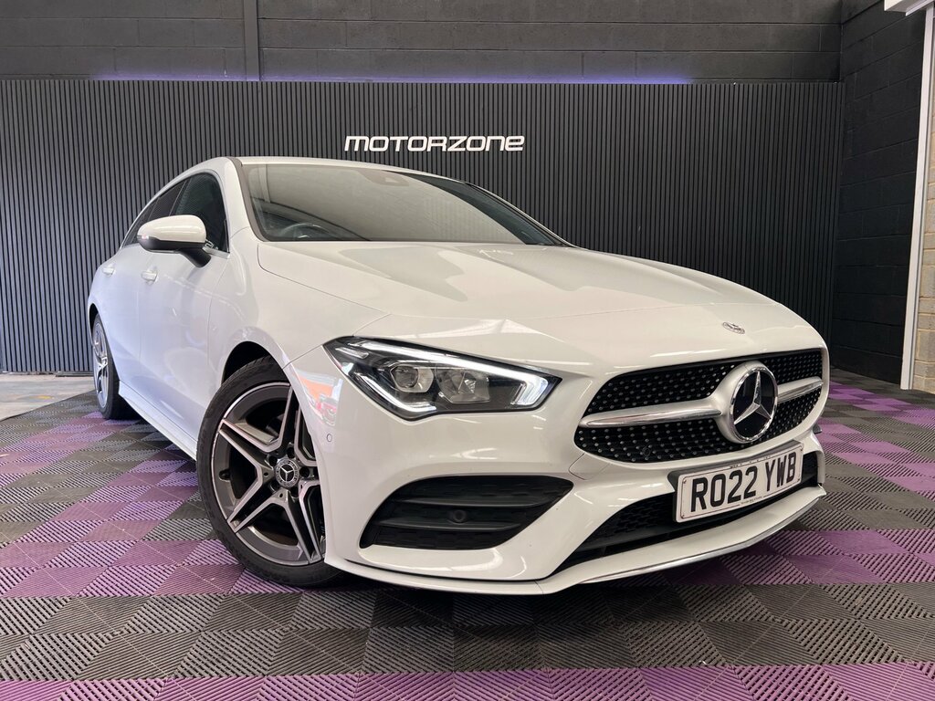 Mercedes-Benz CLA Class 1.3 Cla200 Amg Line Shooting Brake 7G-d White