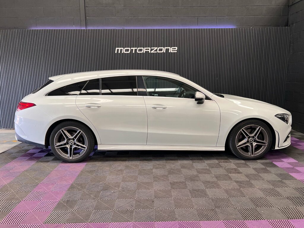 Mercedes-Benz CLA Class 1.3 Cla200 Amg Line Shooting Brake 7G-d White #6