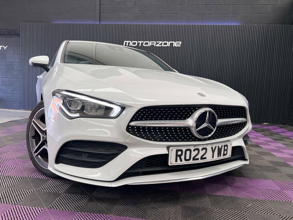 Mercedes-Benz CLA Class 1.3 Cla200 Amg Line Shooting Brake 7G-d White #3