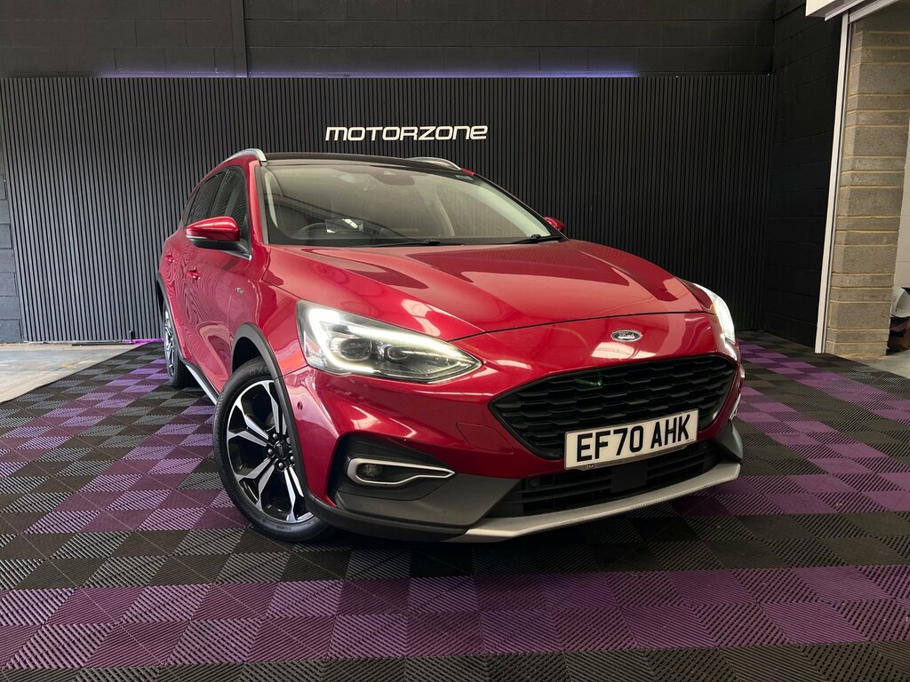 Ford Focus 1.5 Ecoblue Active X Vignale Estate Aut Red