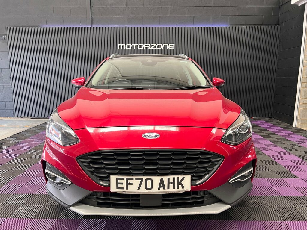 Ford Focus 1.5 Ecoblue Active X Vignale Estate Aut Red #3