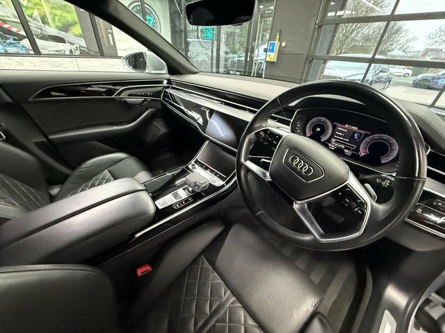 Audi A8 3.0 Tdi V6 50 Black Edition Saloon Tipt Black #2