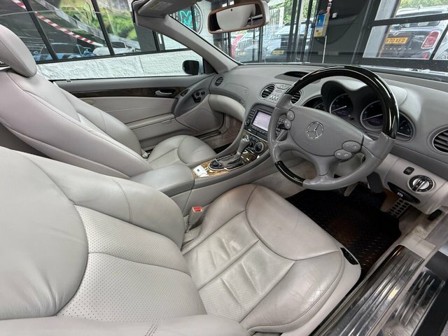 Mercedes-Benz SL Class 500 Blue #15