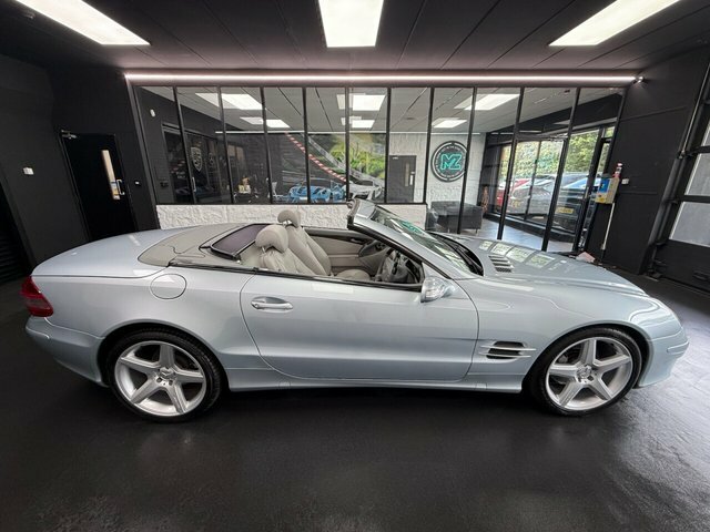 Mercedes-Benz SL Class 500 Blue #16