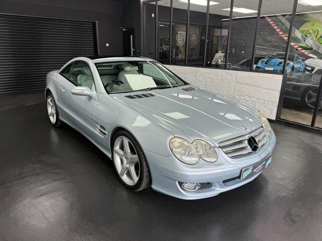 Mercedes-Benz SL Class 500 Blue #7