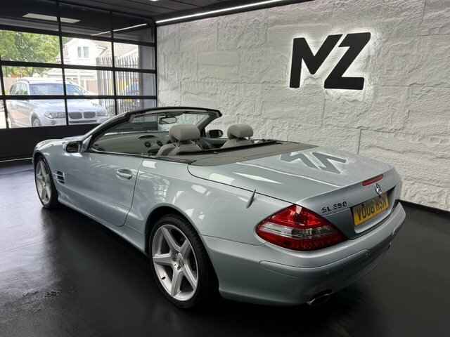 Mercedes-Benz SL Class 500 Blue #14