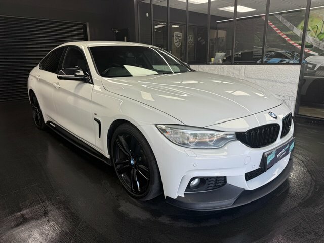 BMW 4 Series Gran Coupe 3.0 430D M Sport Hatchback Euro 6 White #5