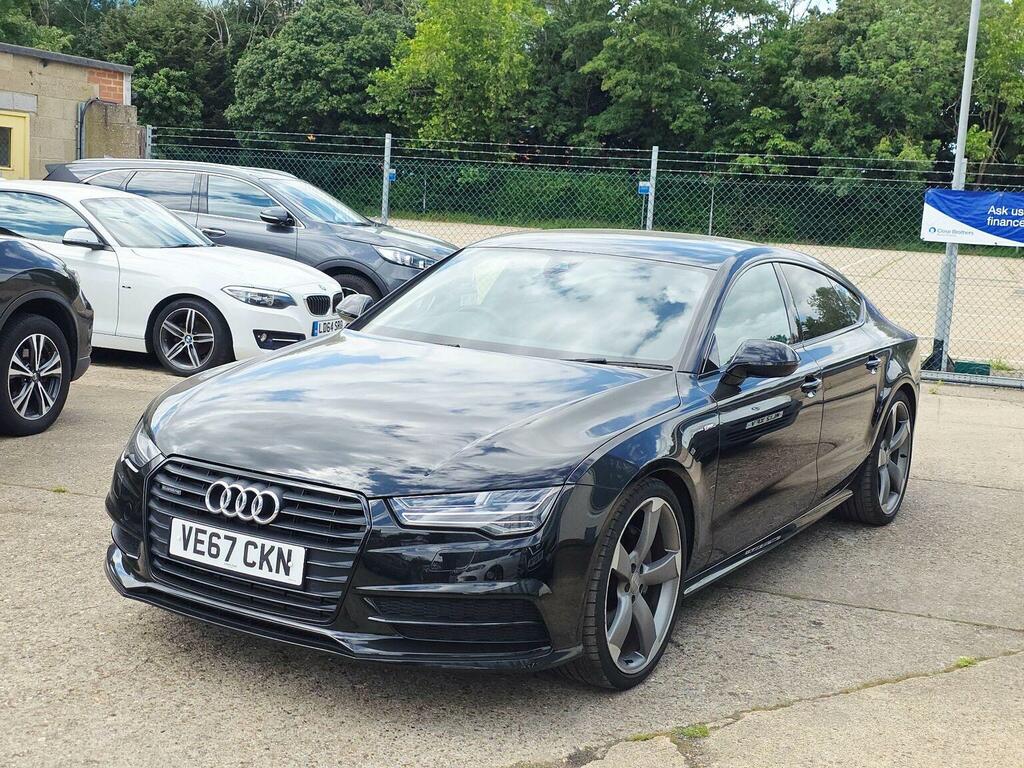 Audi A7 Hatchback 3.0 Tdi V6 Black Edition Sportback S Tro VE67CKN Black #5