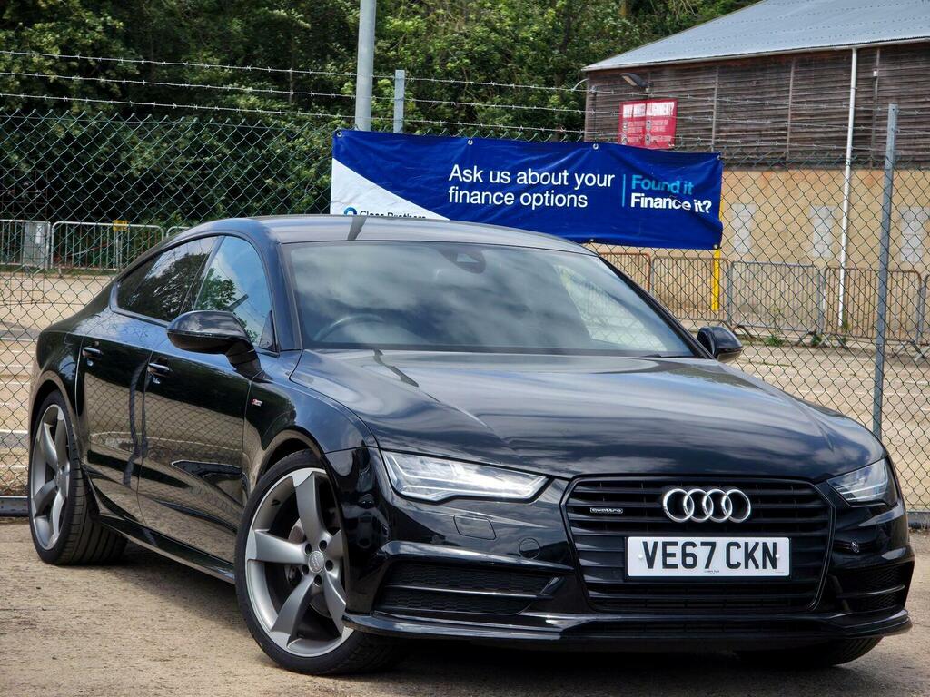 Audi A7 Hatchback 3.0 Tdi V6 Black Edition Sportback S Tro Black