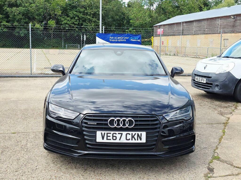 Audi A7 Hatchback 3.0 Tdi V6 Black Edition Sportback S Tro VE67CKN Black #3