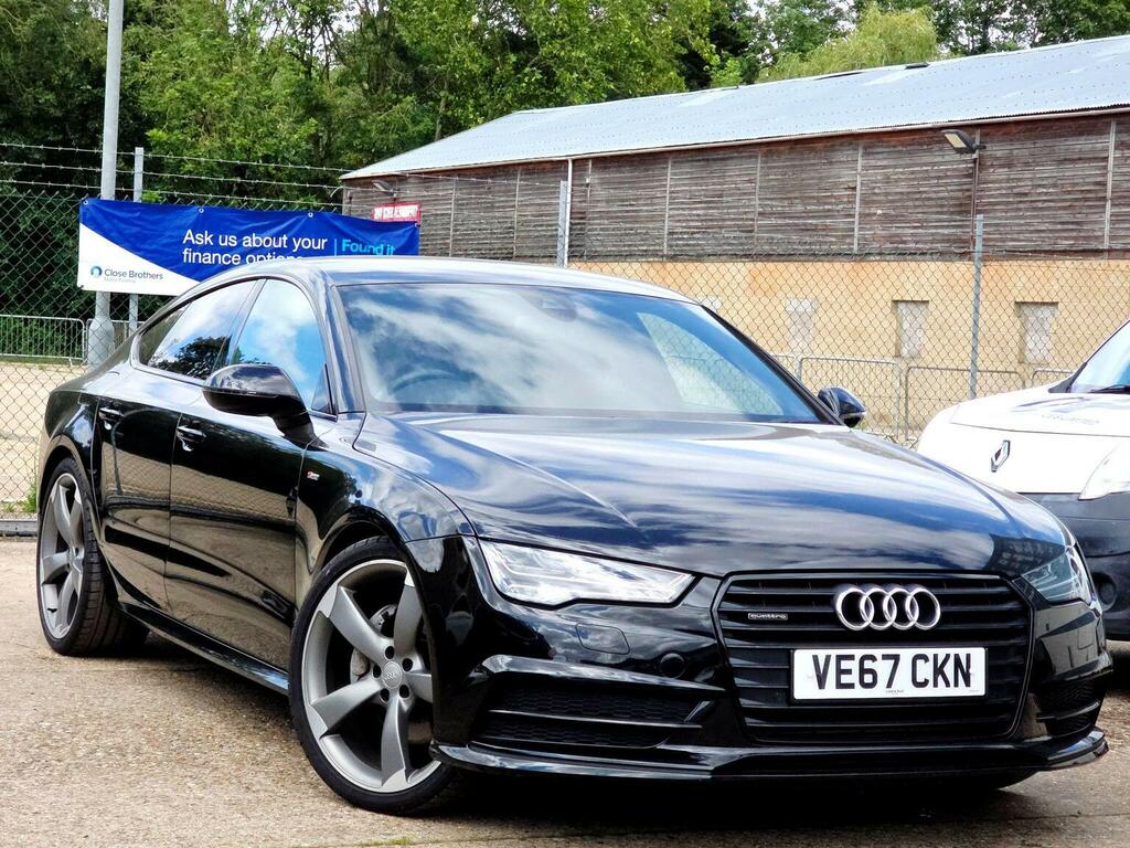 Audi A7 Hatchback 3.0 Tdi V6 Black Edition Sportback S Tro Black