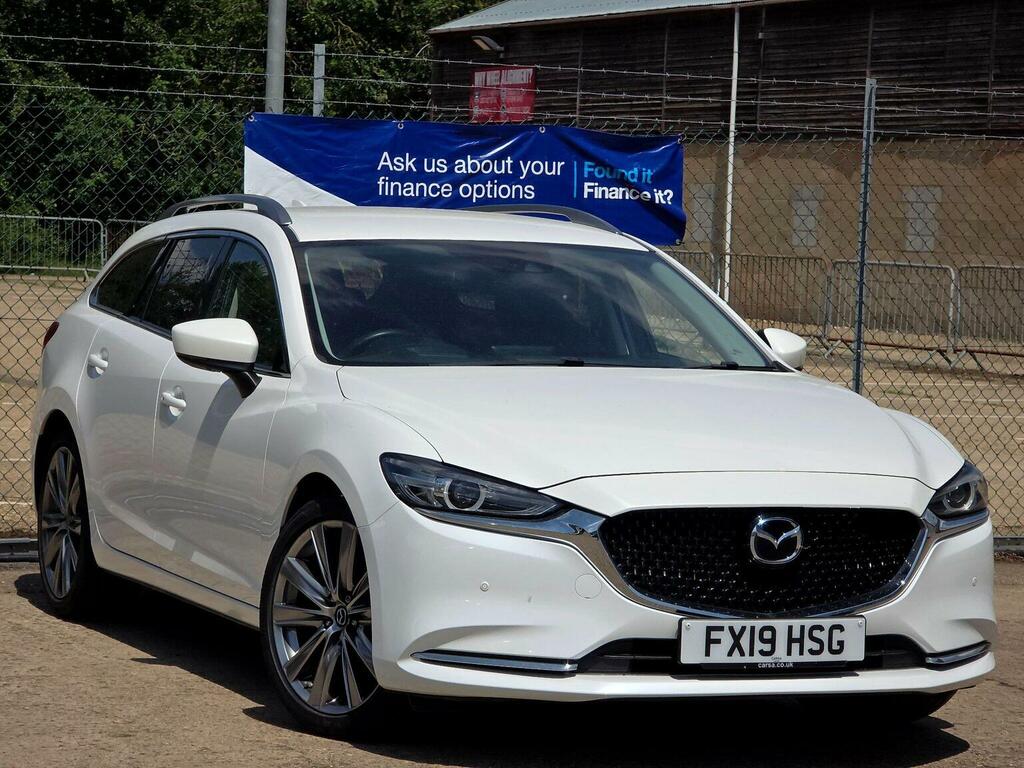 Mazda 6 Estate 2.0 Skyactiv-g Sport Nav Tourer Euro 6 S White