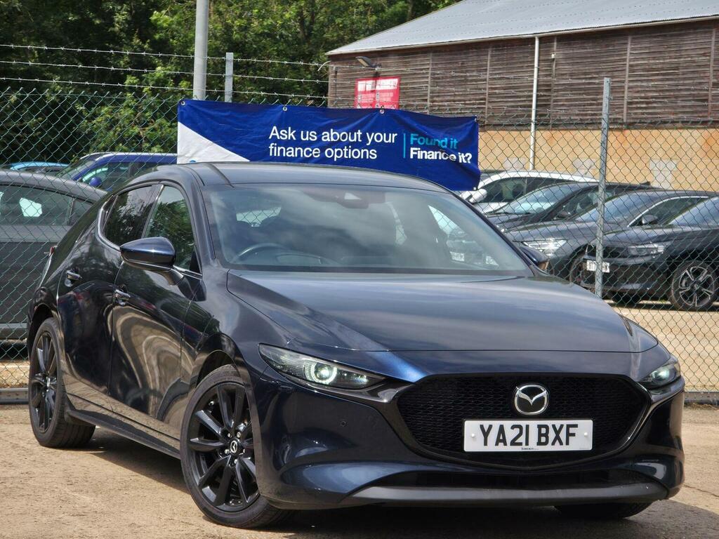 Mazda 3 2.0 E-skyactiv-x Mhev Gt Sport Euro 6 Ss 5 YA21BXF Blue