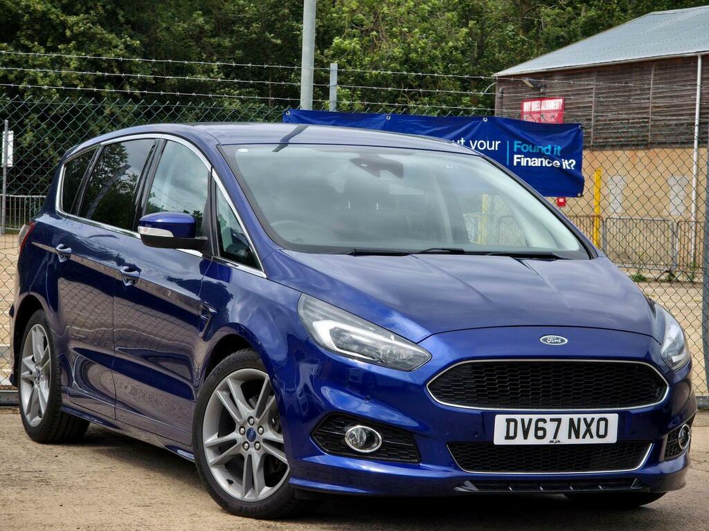 Ford S-Max 2.0 Tdci Titanium Sport Powershift Euro 6 Ss Blue