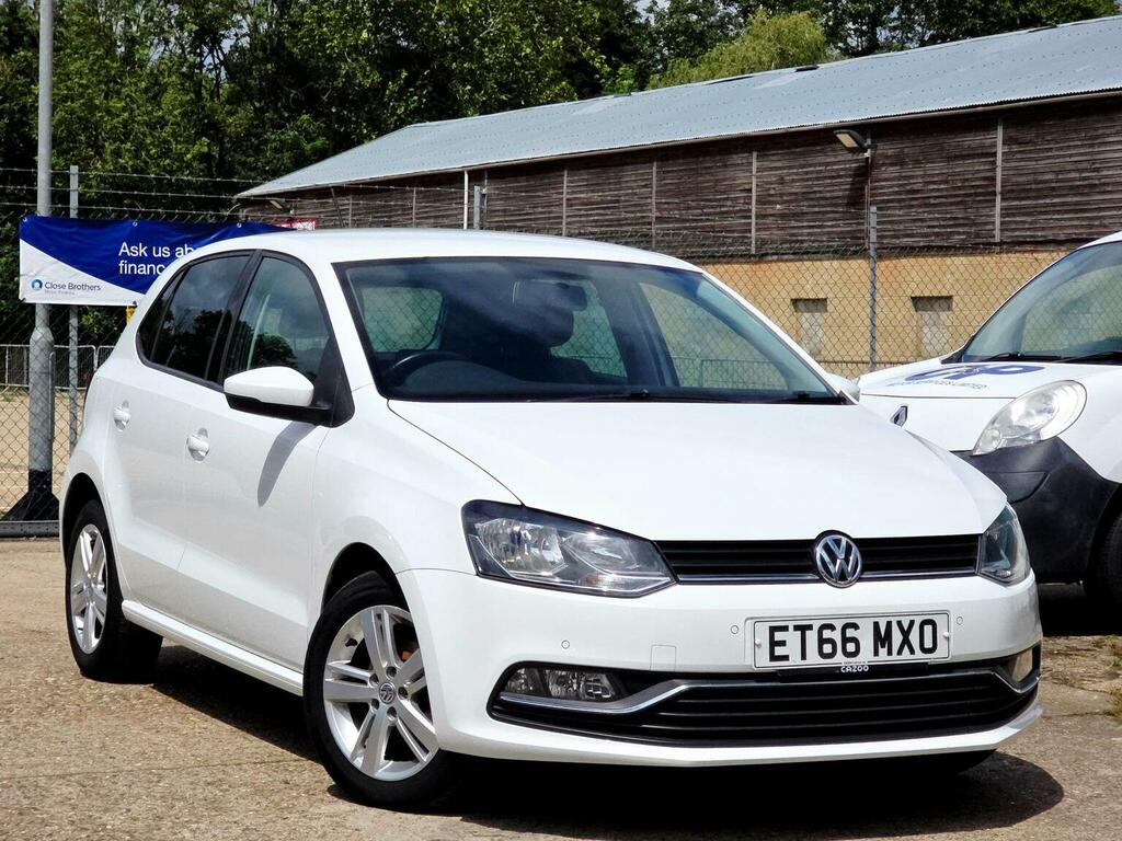 Volkswagen Polo Hatchback 1.2 Tsi Bluemotion Tech Match Euro 6 S ET66MXO White #6