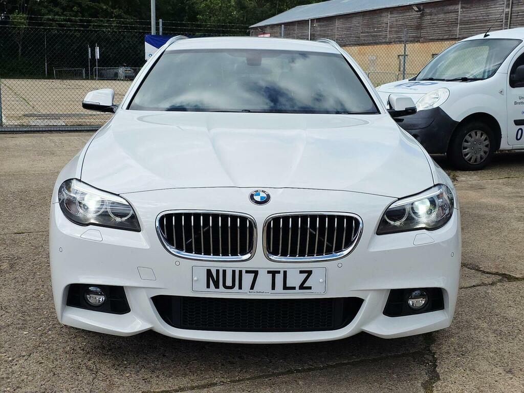 BMW 5 Series Estate 2.0 520D M Sport Touring Euro 6 Ss NU17TLZ White #3