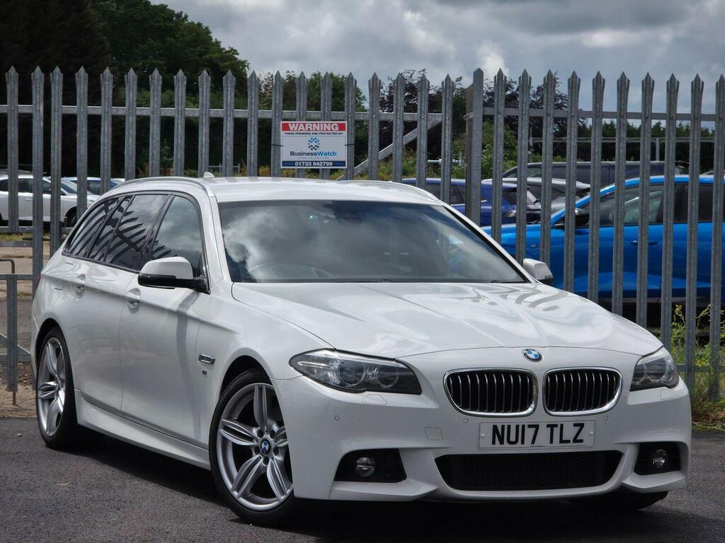 BMW 5 Series 2.0 520D M Sport Touring Euro 6 Ss White