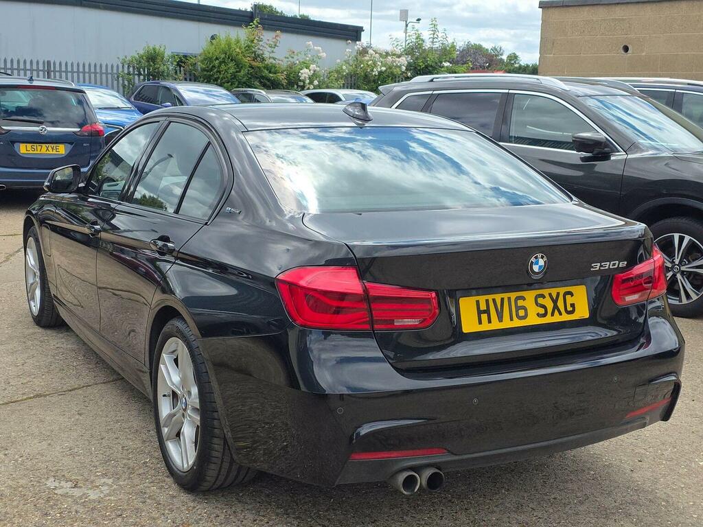 BMW 3 Series Saloon 2.0 330E 7.6Kwh M Sport Euro 6 Ss 4 HV16SXG Black #5