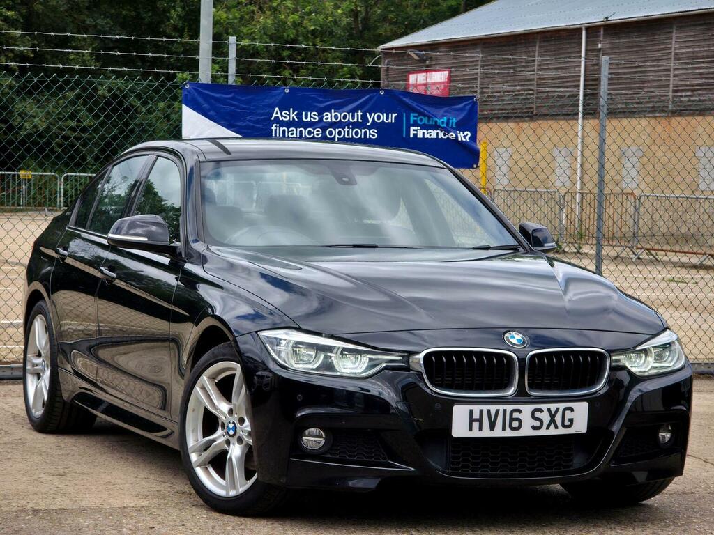 BMW 3 Series Saloon 2.0 330E 7.6Kwh M Sport Euro 6 Ss 4 HV16SXG Black